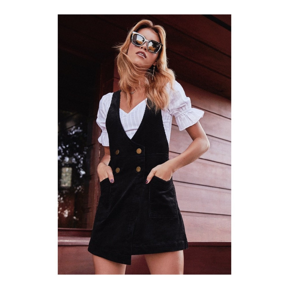 Free People Canyonlands Corduroy Jumper dress